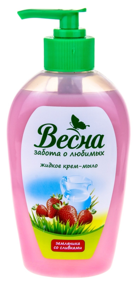ВЕСНА ж/крем-мыло Земляника со сливками 280г/15 5099 Самара