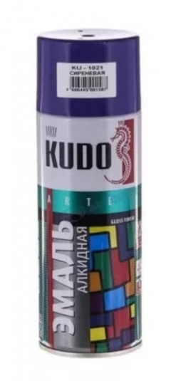 ЭМАЛЬ аэроз.»KUDO»сиреневая 520мл  KU-1021