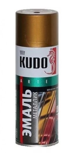 ЭМАЛЬ аэроз.»KUDO» металлик бронза 520мл KU-1029