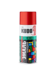 ЭМАЛЬ аэроз.»KUDO»бордовая 520мл KU-10045