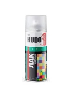 ЛАК аэроз.»KUDO»акриловый матов.520мл KU-9004