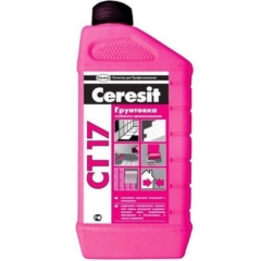 ГРУНТОВКА CERESIT 1л СТ17 глуб.проникн.д/укр.оснований