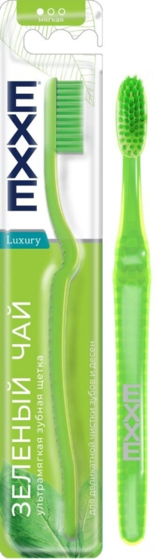 EXXE LUXURY з/щетка зеленый чай мяг 320/7541