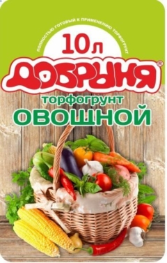 ГРУНТ ДОБРЫНЯ универсальный овощ 5л (3кг) ВУ 1/5