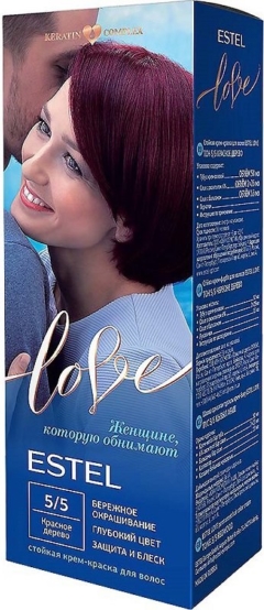 ESTEL LOVE краска 5,5 красное дерево