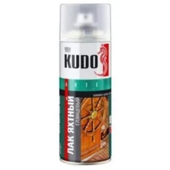 ЛАК аэроз.»KUDO»яхтный 520мл KU-9003
