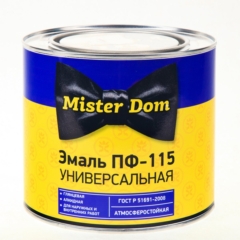 ЭМАЛЬ МИСТЕР ДОМ ПФ-115 синяя 0.8кг Сайвер