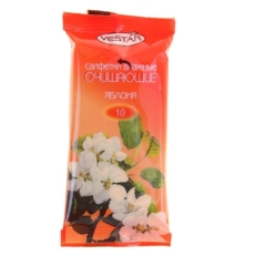 САЛФЕТКИ влаж.VESTAR 10шт/60 S-7 ассорт.(Вестар)