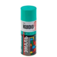 ЭМАЛЬ аэроз.»KUDO»зеленая 520мл KU-10081