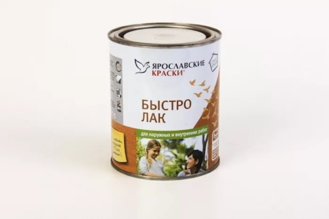 БЫСТРОЛАК(ЛАК ПФ-157) золотой дуб 0.7кг (ЯРКРАСКИ)