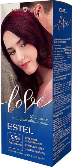 ESTEL LOVE краска 5,56 бургунский