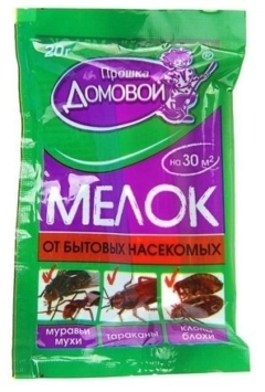ДОМОВОЙ ПРОШКА мелок от тараканов 20г 1*80 п025