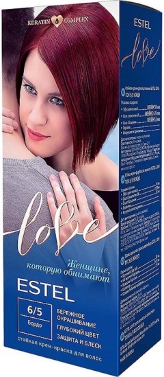 ESTEL LOVE краска 6.5 бордо